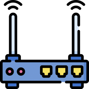 router z funkcją zapory sieciowej w szkolnej serwerowni