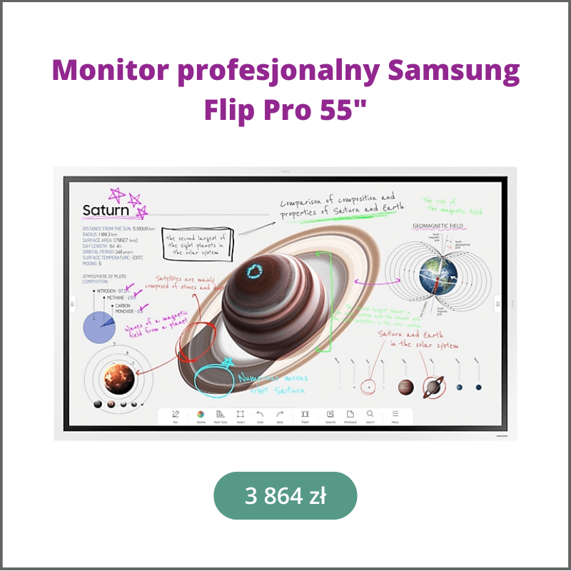 Monitor interaktywny Samsung Flip Pro 55