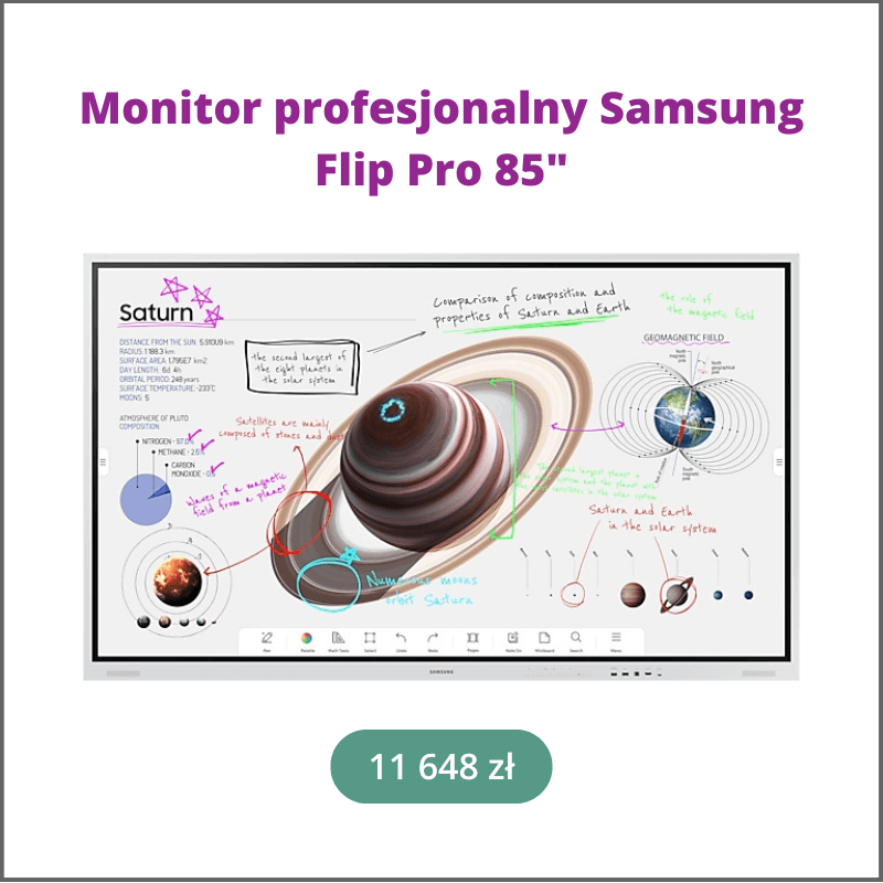 Monitor interaktywny Samsung Flip Pro 85
