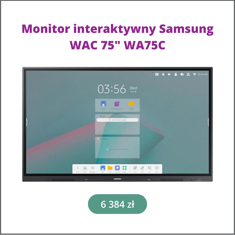 Monitor interaktywny Samsung WAC 75