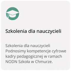 Szkolenia dla nauczycieli