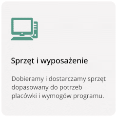 sprzęt i wyposażenie